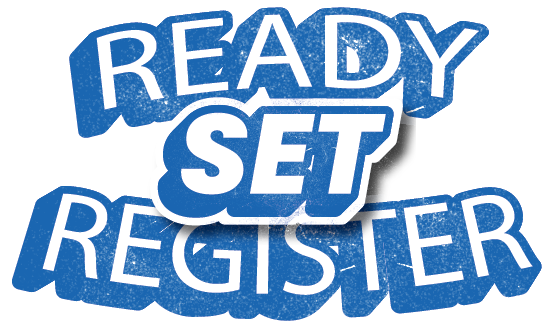 ready, set, register